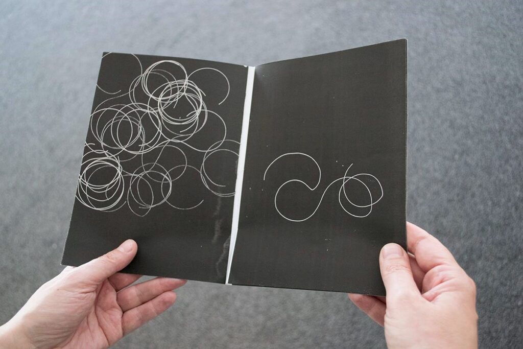 Blick in das artist book